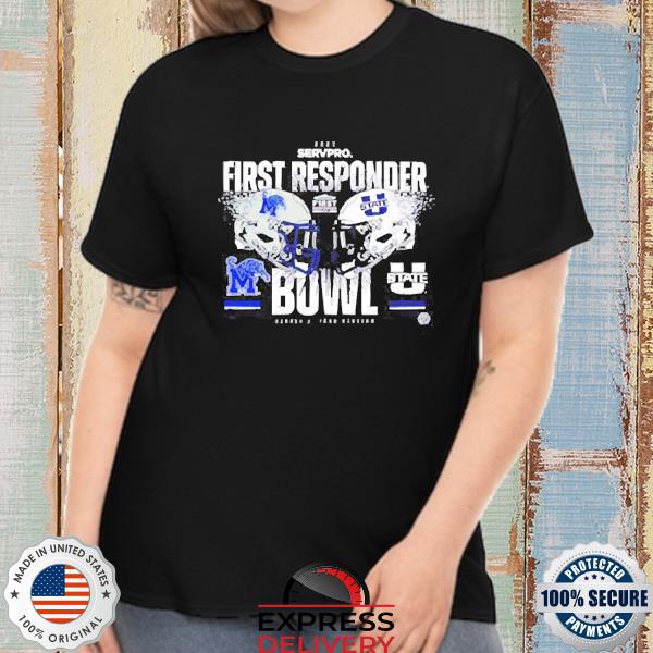2022 First Responder Bowl Memphis Tigers And Utah State Aggies Shirt
