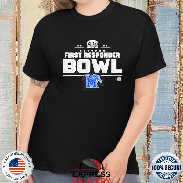 2022 First Responder Bowl Memphis Tigers Shirt