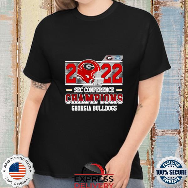 2022 Georgia Bulldogs SEC Football Championship Helmet Matchup shirt