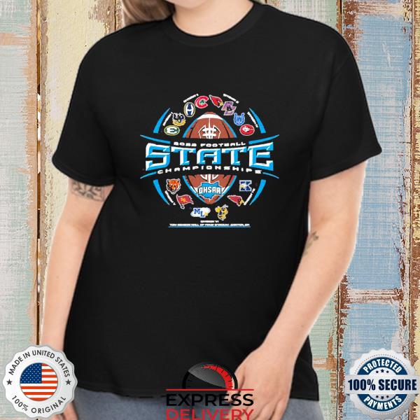 2022 OHSAA Football State Championships shirt