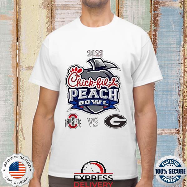 2022 Peach Bowl Ohio State University Buckeyes Vs Georgia Bulldogs Shirt