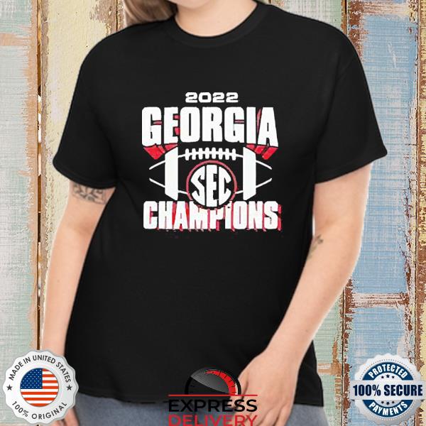 2022 Sec Football Conference Champions Georgia Bulldogs Tee Shirt