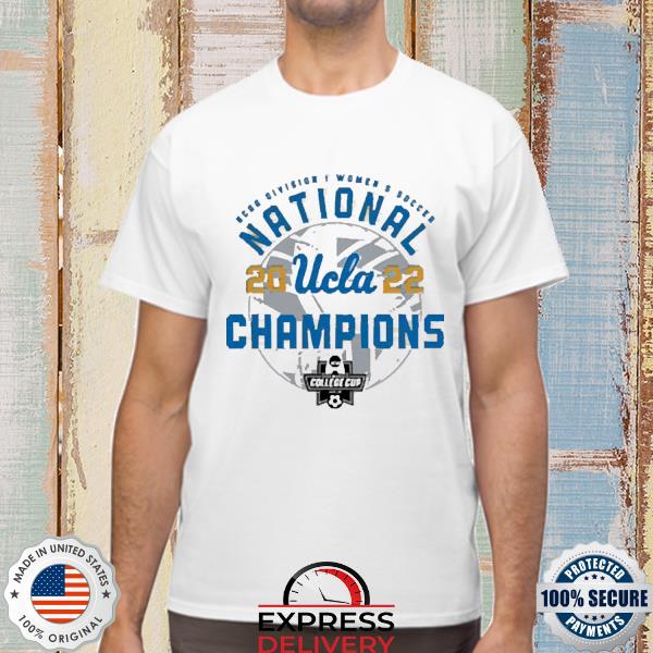 2022 shop ucla Bruins champion ncaa women's soccer national champions shirt