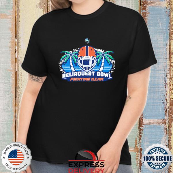 2023 Illinois Fighting Illini Reliaquest Bowl Orange Shirt