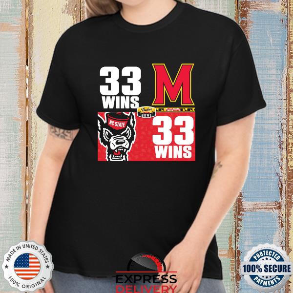 33 wins nc state duke's mayo bowl shirt