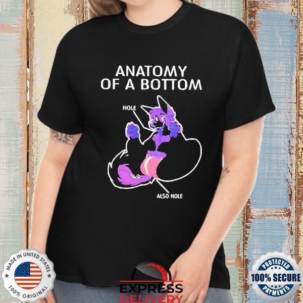 Anatomy Of A Bottom Werewolves T Shirt