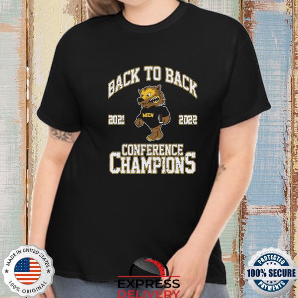 Back to back conference champions shirt