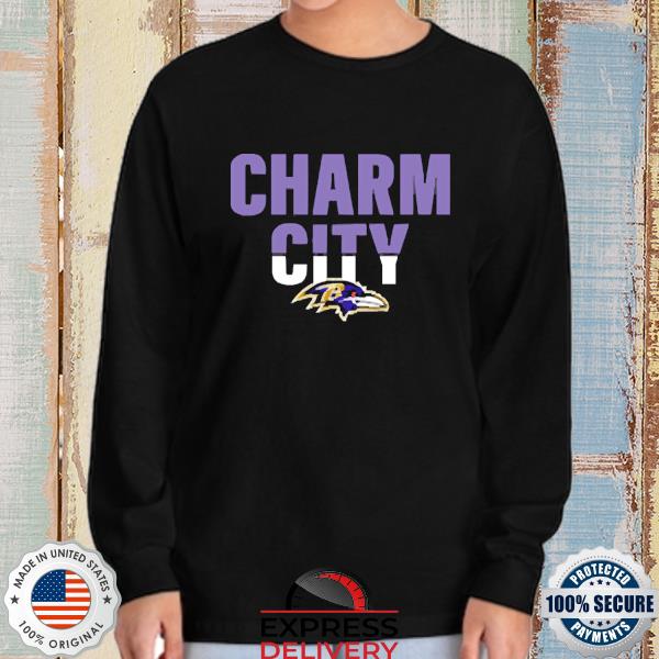 Charm City Logo Baltimore Ravens T-shirt, hoodie, sweater, long sleeve and  tank top