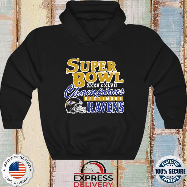 Baltimore Ravens Homage Super Bowl Classics Tri-Blend T-Shirt, hoodie,  sweater, long sleeve and tank top