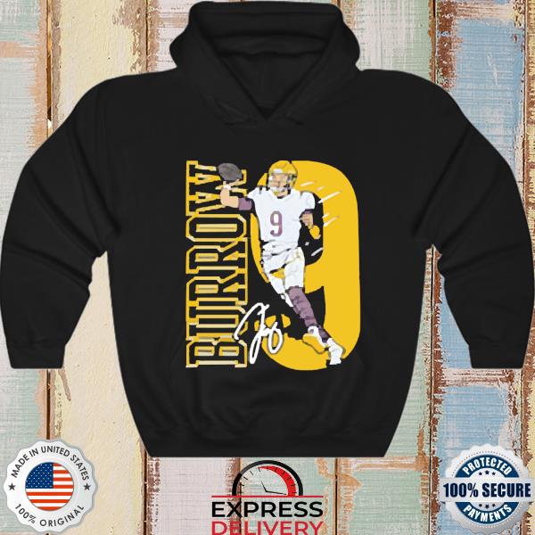 Original Joe Burrow 9 Cincinnati Bengals Shirt, hoodie, sweater, long  sleeve and tank top