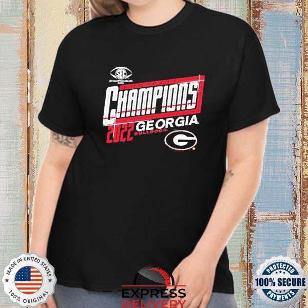 Georgia Bulldogs 2022 Sec Football Conference Champions Shirt Hoodie