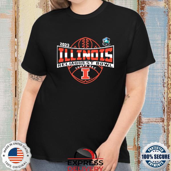 Bookstore Reliaquest Bowl Illinois 2023 Shirt
