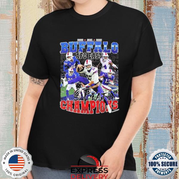 buffalo afc east champion shirts