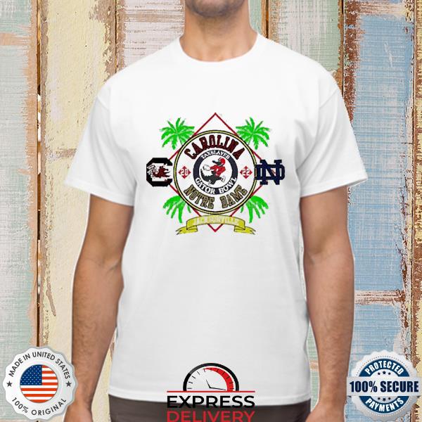 Carolina vs Notre Dame 2022 Jacksonville Taxslayer Gator Bowl T-shirt
