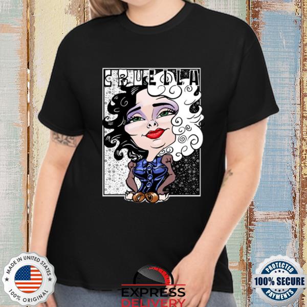 Chibi Cruella Lovely 101 Dalmatians shirt