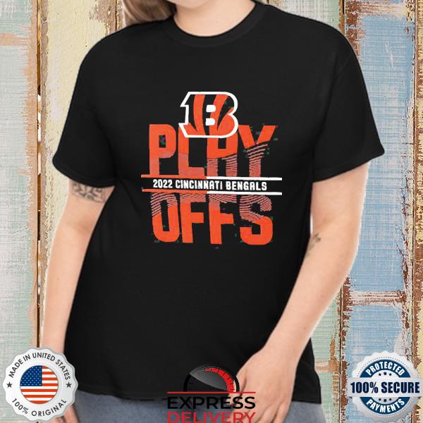 Official Cincinnati Bengals Nike 2022 NFL Playoffs Iconic T-Shirt