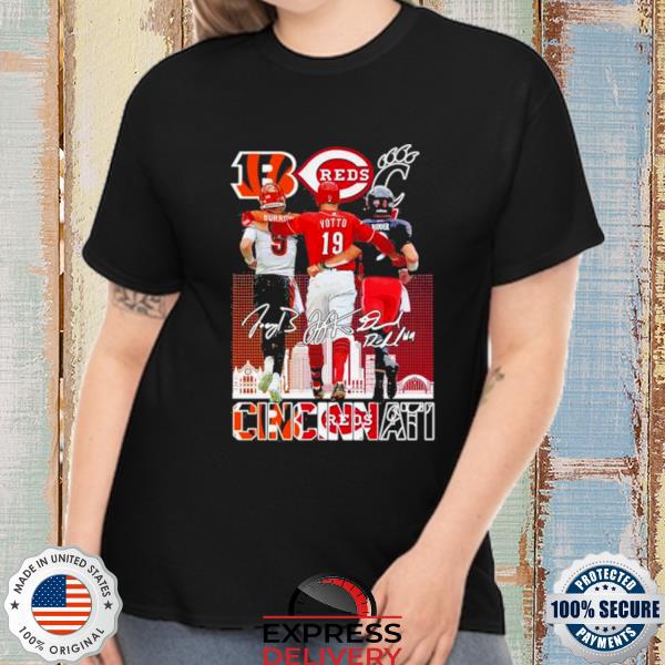 NEW Cincinnati Bengals Cincinnati Reds And Cincinnati Bearcats Unisex T- Shirt