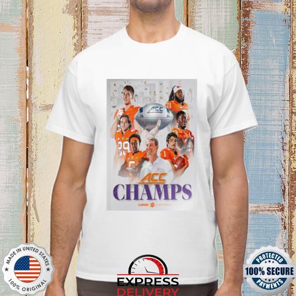 Clemson Tigers ACC 2022 Champs Football Championship Shirt