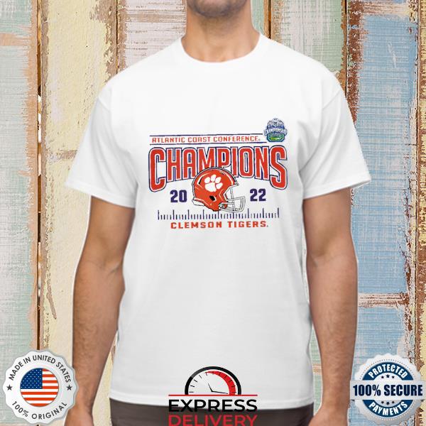 Clemson Tigers ACC Champs 2022 Helmet T Shirt