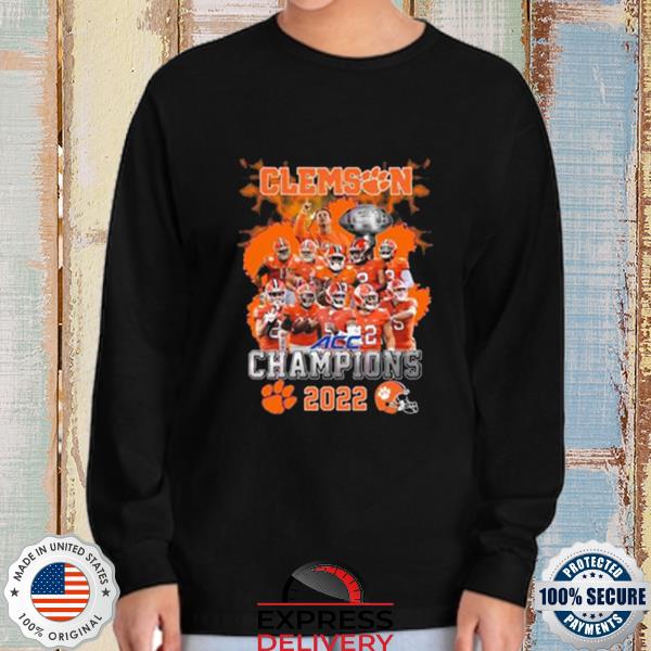 clemson tigers acc championship shirts