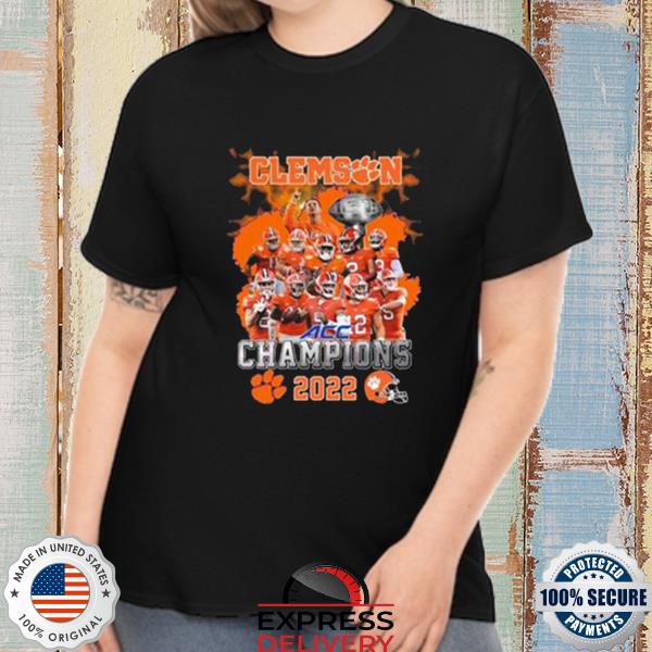 clemson tigers acc championship shirts