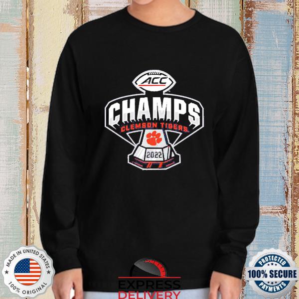 Clemson Tigers Champions Acc Football Conference 2022 Shirt Hoodie