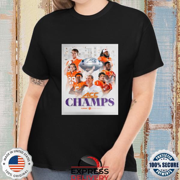 Clemson Tigers Team ACC Champions 2022 Shirt