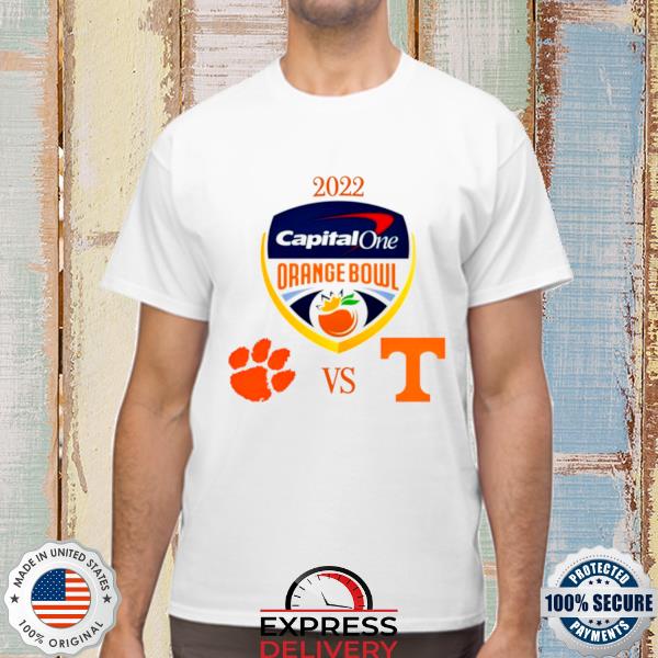 clemson Tigers vs Tennessee Volunteers Capital One Orange Bowl 2022 shirt