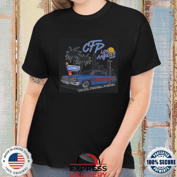 College Football Playoff 2023 National Championship Game Low Rider Car Shirt