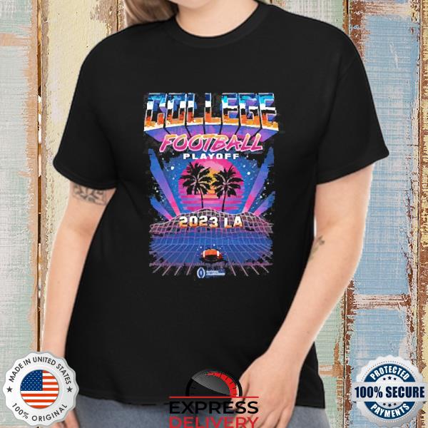 College Football Playoff 2023 National Championship Game Neon Shirt