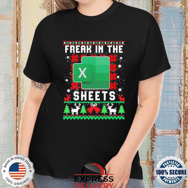 Freak In The Sheets Excel Ugly Christmas Sweater