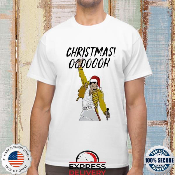 Freddie Mercury Christmas Ooooooh Shirt