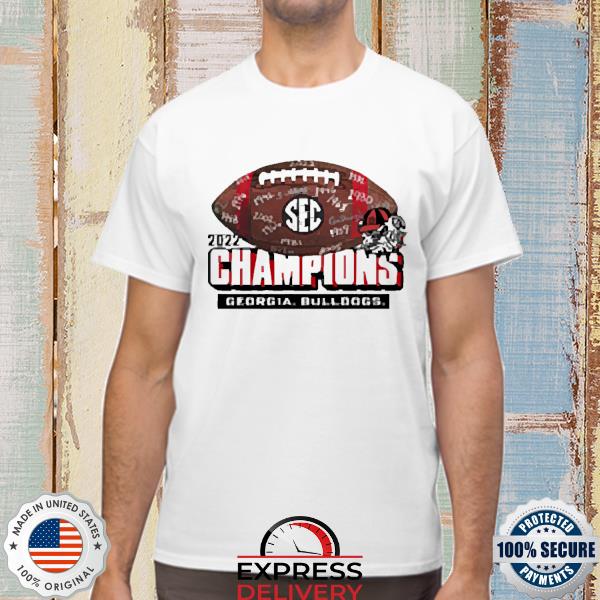 Georgia 2022 SEC Conference Champ Ball Shirt