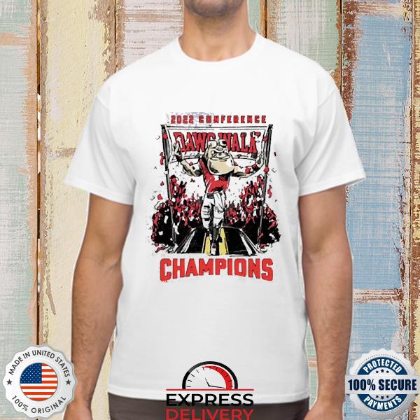 Georgia Bulldog Football UGA SEC Champions T-Shirt