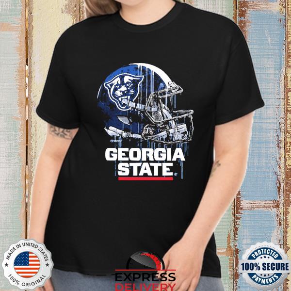 Georgia State Panthers Youth Dripping Helmet T-Shirt