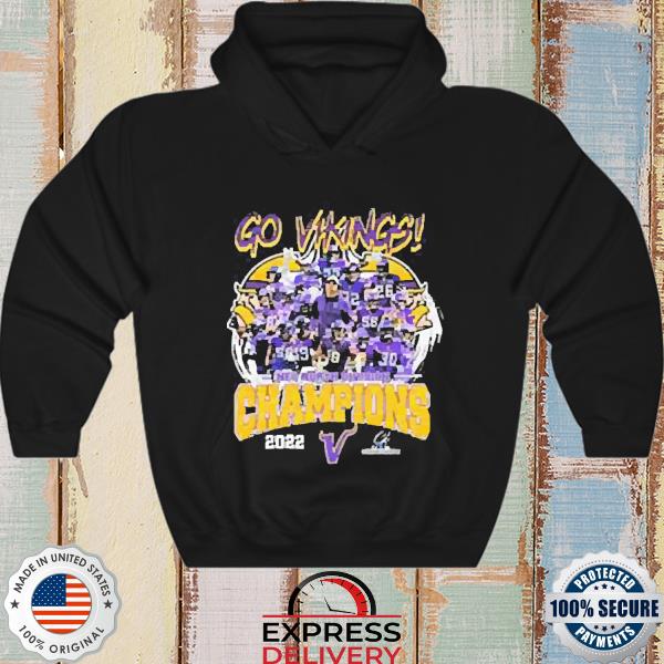 Official Vikings 2022 NFC North Division Champions Hoodie