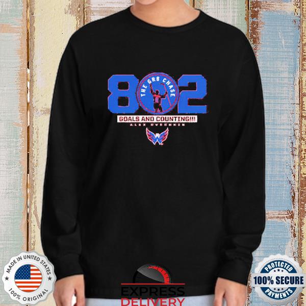 Official washington Capitals Alex Ovechkin 802 shirt, hoodie, sweater, long  sleeve and tank top