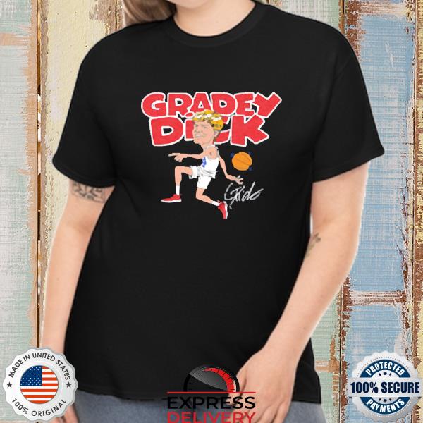 Gradey Dick signature t-shirt