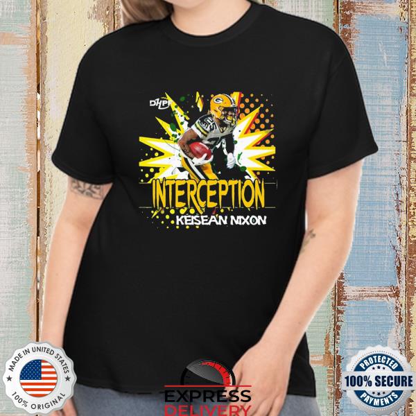 Green Bay Packers Interception keisean nixon shirt
