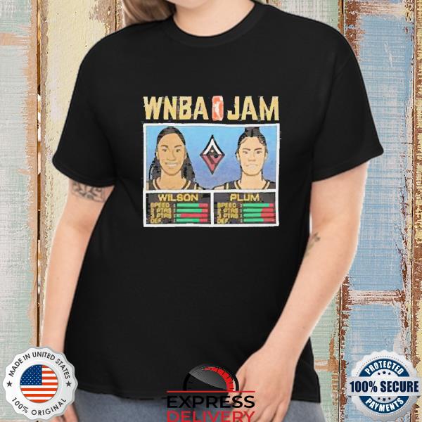 Homage Adult Las Vegas Aces Grey Jam Shirt
