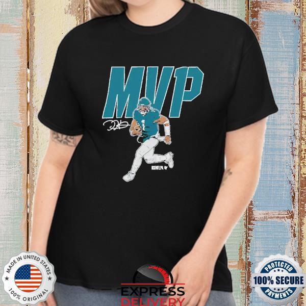 Jalen Hurts Philadelphia Eagles MVP signature shirt