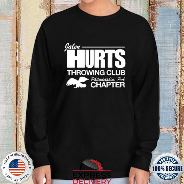 Jalen Hurts Throwing Club Shirt