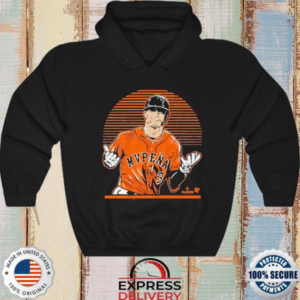 Jeremy Pena Houston Astros MVPena Shrug Sunset T-shirt, hoodie, sweater,  long sleeve and tank top