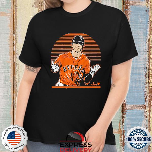 Jeremy Pena Houston Astros MVPena Shrug Sunset T-shirt, hoodie, sweater,  long sleeve and tank top