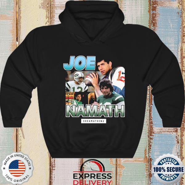 Official new York Jets Joe Namath Shirt, hoodie, sweater, long