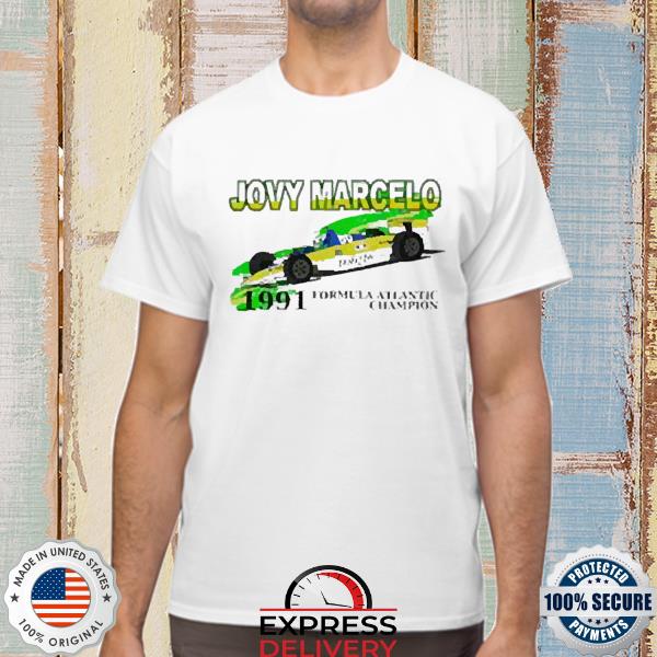 Jovy Marcelo 1992 Formula Atlantic Champion T-shirt