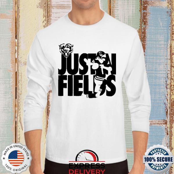 Official chicago Bears Justin Fields T-Shirt, hoodie, tank top, sweater and  long sleeve t-shirt