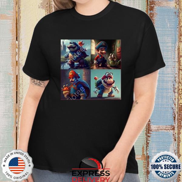 Jyve Super Mario In The Style Of Disney T-Shirt