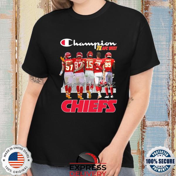 Kansas city Chiefs AFC west champs playoff T-shirt, hoodie, tank top,  sweater and long sleeve t-shirt