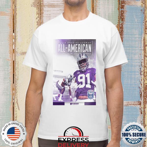 Kansas State Cotton Bowl, Felix Anudike-Uzomah All American Second Team 2022 Shirt